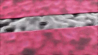 Letonya web konsept bayrak döngüsü