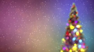 Bokeh Yeni Yıl Ağacı