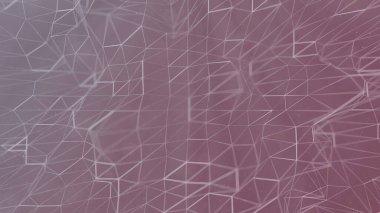 sevimli, modern soyut arka plan, bilimsel konsept - soyut 3D canlandırma