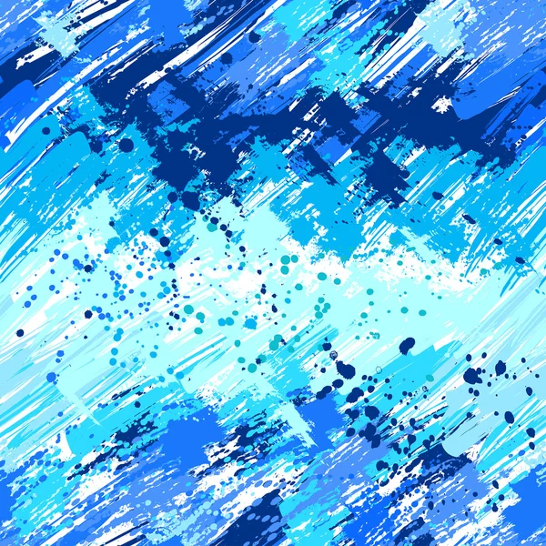 Cat biru mulus - Stok Vektor
