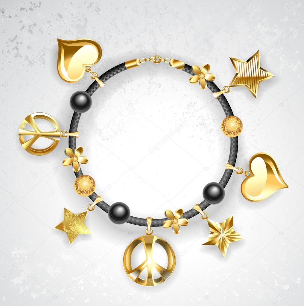 Bracelet with symbols