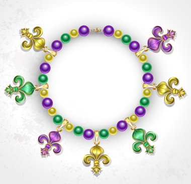 Kolye Fleur de Lis