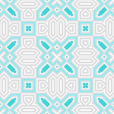 Mavi ve gri geometrik desen, kapak tasarımı için doku