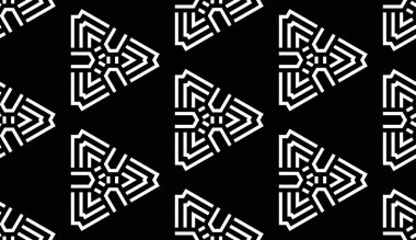 Basit desen, siyah ve beyaz renk, geometrik stil kapağı, doku, arkaplan