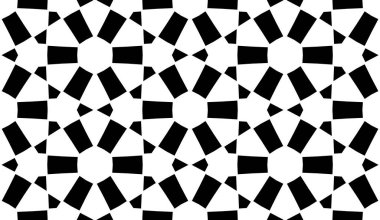 Basit desen, siyah ve beyaz renk, geometrik stil kapağı, doku, arkaplan