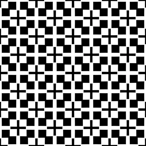 简单图案 黑白色彩 几何时尚封面 — 图库照片