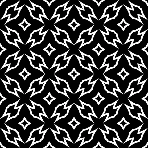 Simple pattern with floral form, black and white color, geometric stylish floral cover, texture, background