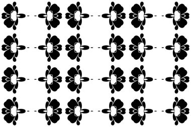 Geometrik stil çiçek kapağı, doku, arkaplan