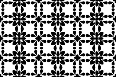 Geometrik stil çiçek kapağı, doku, arkaplan