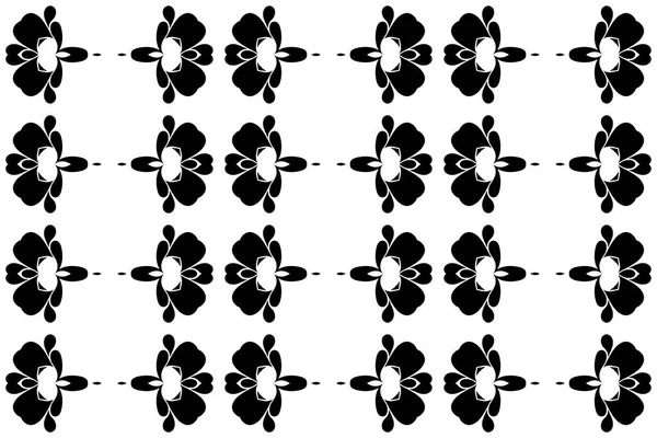Геометрична Стильна Квіткова Обкладинка Текстура Фон — стокове фото