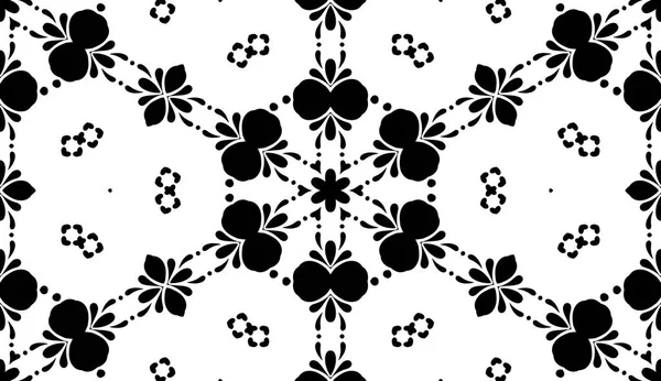 Geométrica Elegante Capa Floral Textura Fundo — Fotografia de Stock