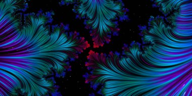 Renkli soyut arkaplan 3d