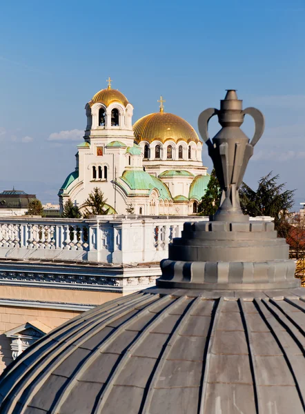 Sofia, St. Aleksander Newski catedral — Stockfoto