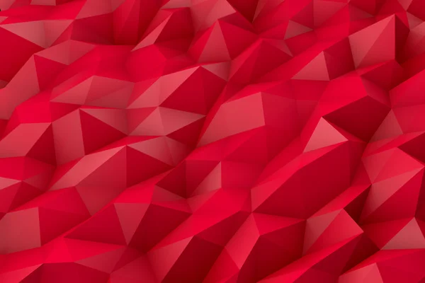 Абстрактний низький полі 3d червоний кольоровий фон Ліцензійні Стокові Фото