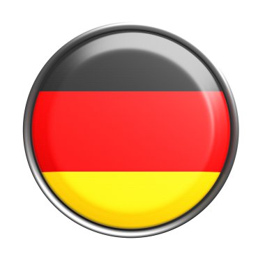 düğmesi ile Almanya bayrağı