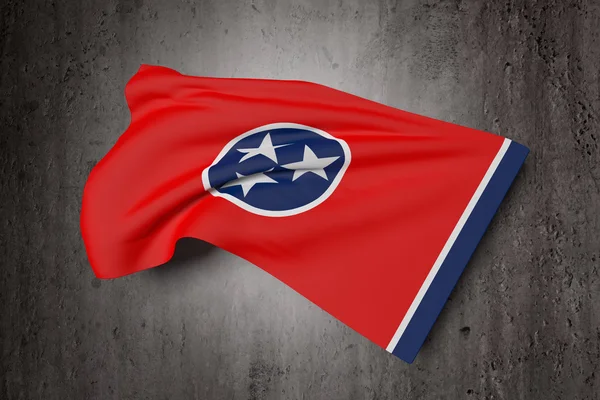 Bandera de Tennessee ondeando —  Fotos de Stock
