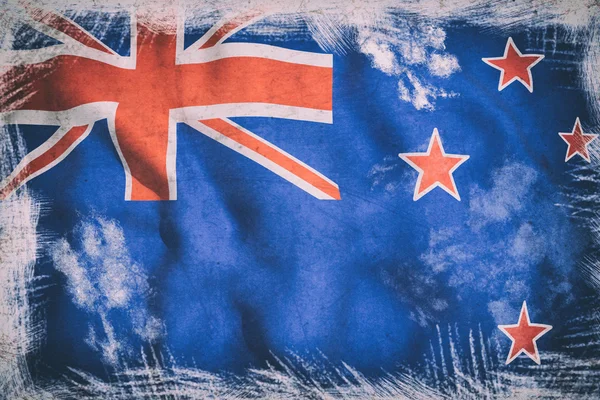 Neuseeland-Flagge — Stockfoto