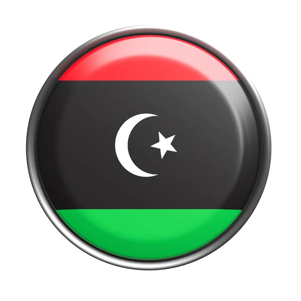 Silhouette eines libyschen Knopfes — Stockfoto
