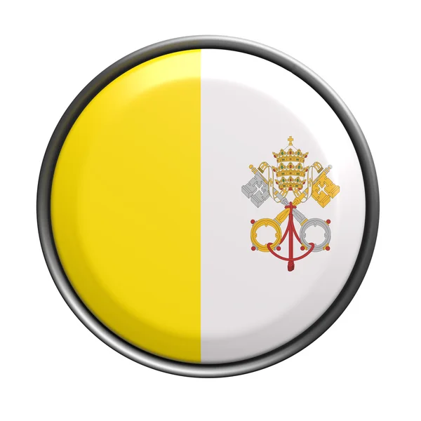 3d representación de un símbolo de la bandera del Vaticano —  Fotos de Stock