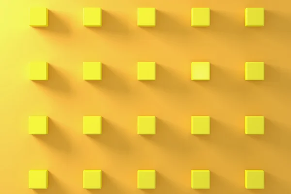 Cubes jaunes sur le fond — Photo