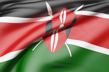 kenya bayrak sallayarak