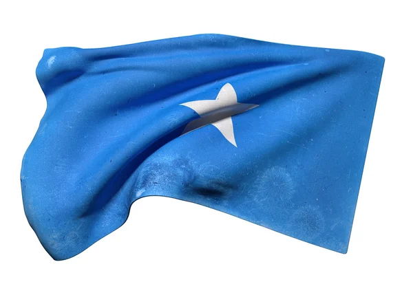 Somalia flagga vajande — Stockfoto