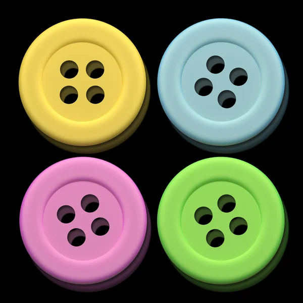 Buttons — Stock Photo, Image