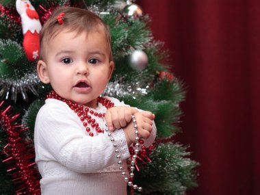 çok güzel bir Noel bebek