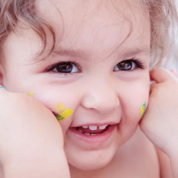 Bebê feliz — Fotografia de Stock