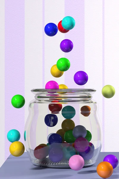 Colored balls — Stock Photo, Image