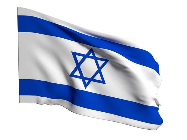 Vlag van Israël — Stockfoto