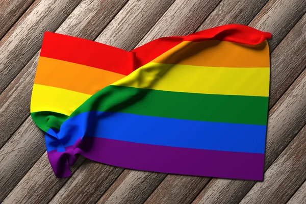 Флаг геев — стоковое фото