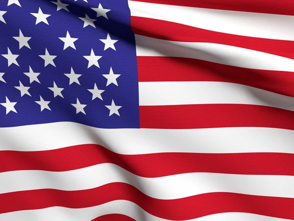 US-Flagge — Stockfoto