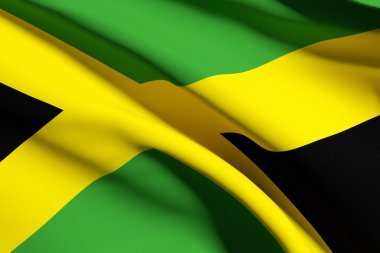 Jamaika bayrağını