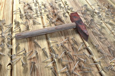 çekiç ve çivi