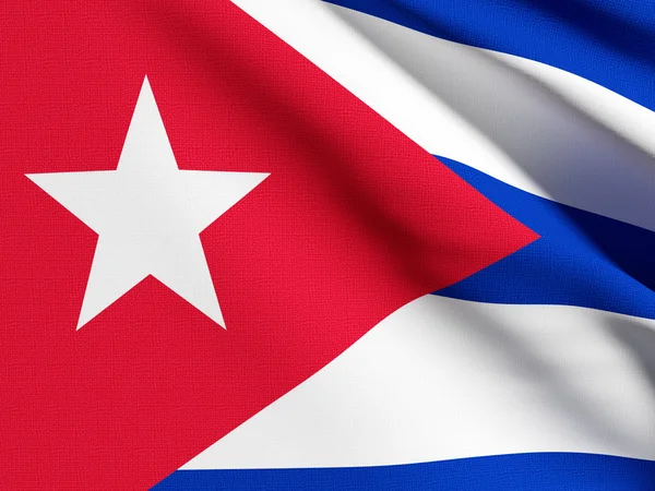 Vlajka Kuby — Stock fotografie
