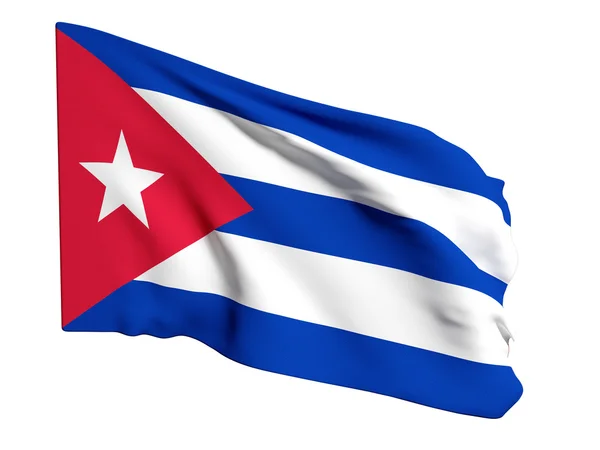Kubanische Flagge — Stockfoto
