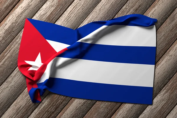 Bandiera Cuba — Foto Stock