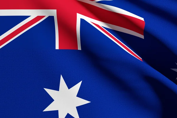 Australische Flagge — Stockfoto