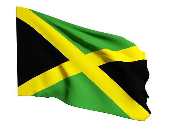 Jamaica vlag — Stockfoto