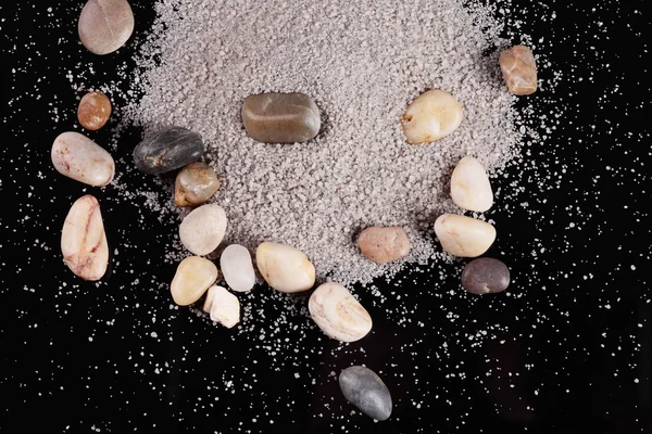 Stones and sand — Stock Photo, Image