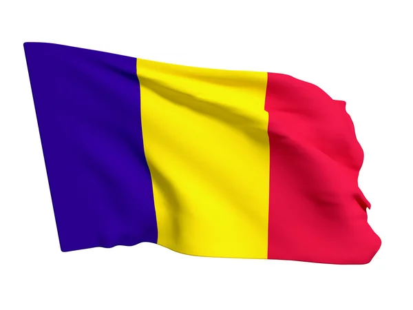 Andorra flagga — Stockfoto