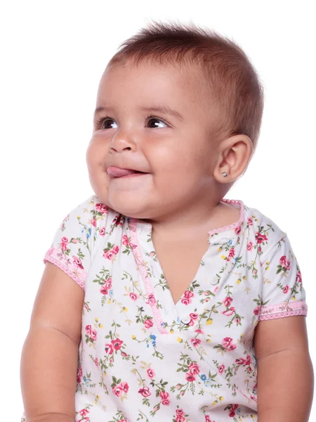 Baby lächelt — Stockfoto