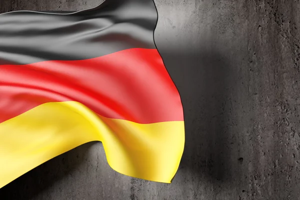 Bandera alemana — Foto de Stock