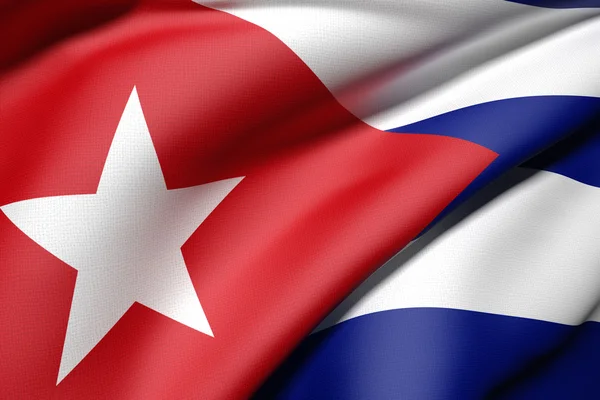 Kuba zászló — Stock Fotó