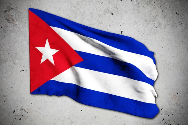 Bandeira de Cuba — Fotografia de Stock