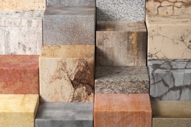 dokulu taş küpleri