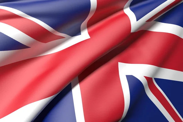 Verenigd Koninkrijk vlag — Stockfoto