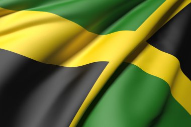 Jamaika bayrağını