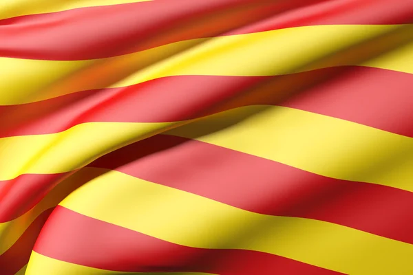 Bandera de Cataluña — Foto de Stock